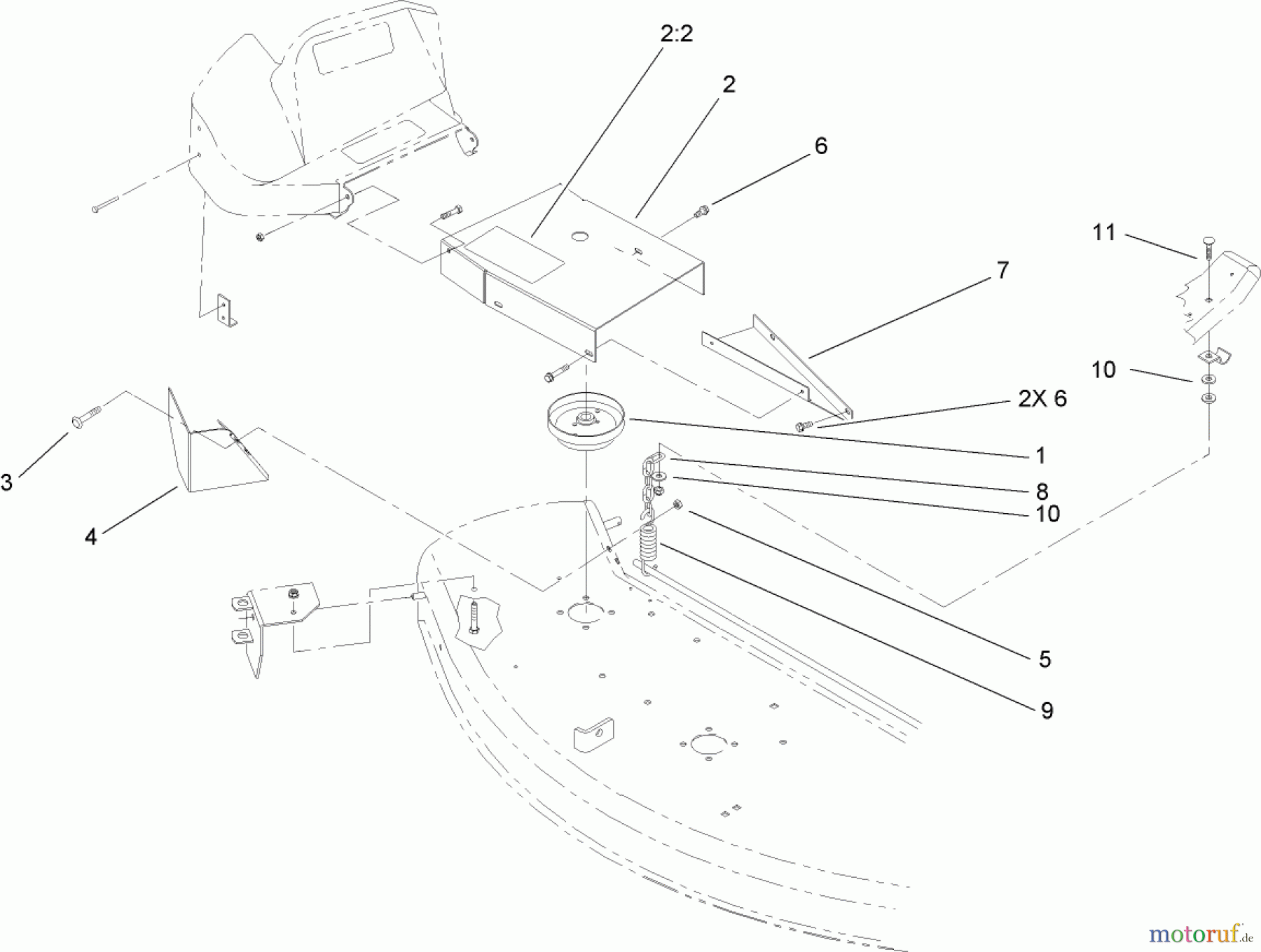  Toro Neu Accessories, Mower 79301 - Toro 42