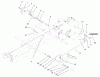 Toro 73429 (312-8) - 312-8 Garden Tractor, 2001 (210000001-210999999) Ersatzteile CLUTCH SYSTEM ASSEMBLY