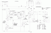 Toro 73429 (312-8) - 312-8 Garden Tractor, 2001 (210000001-210999999) Ersatzteile ELECTRICAL SCHEMATIC (MODEL 73429 ONLY) #1