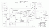 Toro 73429 (312-8) - 312-8 Garden Tractor, 2001 (210000001-210999999) Ersatzteile ELECTRICAL SCHEMATIC (MODEL 73429 ONLY) #2