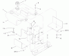 Toro 73429 (312-8) - 312-8 Garden Tractor, 2001 (210000001-210999999) Ersatzteile FUEL TANK ASSEMBLY
