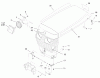 Toro 73429 (312-8) - 312-8 Garden Tractor, 2001 (210000001-210999999) Ersatzteile HOOD ASSEMBLY