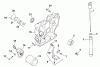 Toro 73429 (312-8) - 312-8 Garden Tractor, 2001 (210000001-210999999) Ersatzteile OIL PAN/LUBRICATION (MODEL 73449 ONLY)