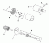 Toro 73429 (312-8) - 312-8 Garden Tractor, 2001 (210000001-210999999) Ersatzteile STARTER (MODEL 73429 ONLY)