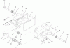 Toro 73429 (312-8) - 312-8 Garden Tractor, 2001 (210000001-210999999) Ersatzteile TRANSMISSION 8-SPEED 4 PINION (MODEL 73429 ONLY) #1