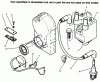 Toro 73441 (416-8) - 416-8 Garden Tractor, 1996 (69000001-69999999) Ersatzteile IGNITION ELECTRONICS