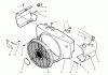 Toro 73441 (416-8) - 416-8 Garden Tractor, 1997 (7900001-7999999) Ersatzteile ENGINE HOUSING