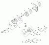 Toro 73448 (314-8) - 314-8 Garden Tractor, 1998 (8900500-8999999) Ersatzteile CARBURETOR & FUEL PUMP