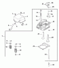 Toro 73448 (314-8) - 314-8 Garden Tractor, 1998 (8900500-8999999) Ersatzteile CYLINDER/HEAD/VALVE & BREATHER
