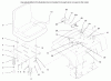 Toro 73448 (314-8) - 314-8 Garden Tractor, 1998 (8900500-8999999) Ersatzteile FENDER, SEAT & TAIL LIGHTS