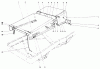Toro 73448 (314-8) - 314-8 Garden Tractor, 1998 (8900500-8999999) Ersatzteile HOOD ASSEMBLY