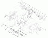 Toro 73448 (314-8) - 314-8 Garden Tractor, 1998 (8900500-8999999) Ersatzteile TRANSMISSION 8-SPEED 8 PINION #2