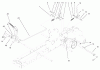 Toro 73450 (315-8) - 315-8 Garden Tractor, 2002 (220000001-220999999) Ersatzteile BRAKE ASSEMBLY