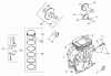 Toro 73450 (315-8) - 315-8 Garden Tractor, 2002 (220000001-220999999) Ersatzteile CRANKCASE ASSEMBLY KOHLER MODEL CH15S-44533