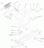Toro 73450 (315-8) - 315-8 Garden Tractor, 2002 (220000001-220999999) Ersatzteile ENGINE ASSEMBLY