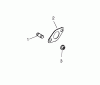 Toro 73450 (315-8) - 315-8 Garden Tractor, 2002 (220000001-220999999) Ersatzteile EXHAUST ASSEMBLY KOHLER MODEL CH15S-44533