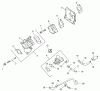 Toro 73450 (315-8) - 315-8 Garden Tractor, 2002 (220000001-220999999) Ersatzteile FUEL SYSTEM ASSEMBLY KOHLER MODEL CH15S-44533