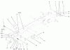 Toro 73450 (315-8) - 315-8 Garden Tractor, 2002 (220000001-220999999) Ersatzteile HITCH ASSEMBLY