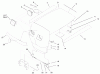 Toro 73450 (315-8) - 315-8 Garden Tractor, 2002 (220000001-220999999) Ersatzteile HOOD ASSEMBLY