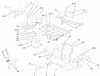 Toro 73450 (315-8) - 315-8 Garden Tractor, 2002 (220000001-220999999) Ersatzteile HOODSTAND AND CONSOLE ASSEMBLY