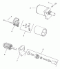 Toro 73450 (315-8) - 315-8 Garden Tractor, 2002 (220000001-220999999) Ersatzteile STARTER ASSEMBLY KOHLER MODEL CH15S-44533