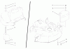 Toro 79448 - 48" Vacuum Bagger, 5xi Garden Tractors, 1998 (8900001-8999999) Ersatzteile BELT COVER AND WEIGHT ASSEMBLY