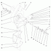 Toro 79448 - 48" Vacuum Bagger, 5xi Garden Tractors, 1998 (8900001-8999999) Ersatzteile BLOWER HOUSING ASSEMBLY