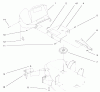 Toro 79448 - 48" Vacuum Bagger, 5xi Garden Tractors, 1998 (8900001-8999999) Ersatzteile DECK COMPONENTS ASSEMBLY