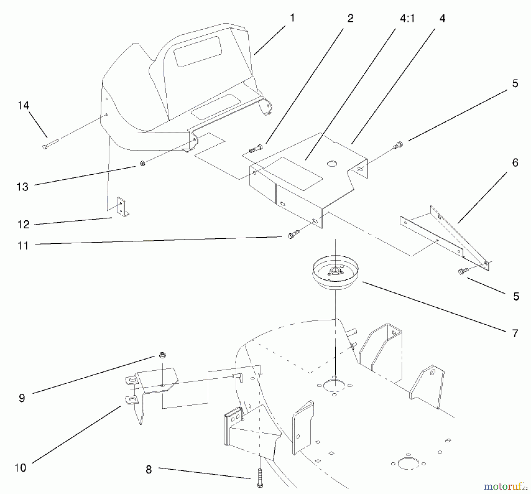 Toro Neu Accessories, Mower 79448 - Toro 48