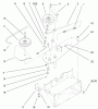 Toro 79448 - 48" Vacuum Bagger, 5xi Garden Tractors, 1998 (8900001-8999999) Ersatzteile DRIVE COMPONENTS ASSEMBLY