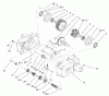Toro 73450 - GT Classic Garden Tractor, 2007 (270000001-270999999) Ersatzteile TRANSMISSION GEAR ASSEMBLY