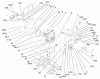 Toro 73542 (520xi) - 520xi Garden Tractor, 2000 (000000001-000999999) Ersatzteile AIR COOLED ENGINE ASSEMBLY