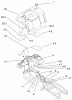 Toro 73542 (520xi) - 520xi Garden Tractor, 2000 (000000001-000999999) Ersatzteile FENDER & FUEL SYSTEM ASSEMBLY