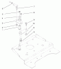 Toro 73542 (520xi) - 520xi Garden Tractor, 2000 (000000001-000999999) Ersatzteile FRONT SMART TURN ASSEMBLY