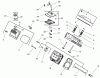 Toro 73542 (520xi) - 520xi Garden Tractor, 2000 (000000001-000999999) Ersatzteile GROUP 4-HEAD/VALVE/BREATHER (MODEL 73471 ONLY)