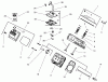 Toro 73542 (520xi) - 520xi Garden Tractor, 2000 (000000001-000999999) Ersatzteile GROUP 4-HEAD/VALVE/BREATHER (MODEL 73542 & 73570)