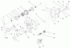 Toro 73542 (520xi) - 520xi Garden Tractor, 2000 (000000001-000999999) Ersatzteile HYDRO TRANSAXLE ASSEMBLY #1