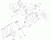 Toro 73542 (520xi) - 520xi Garden Tractor, 2000 (000000001-000999999) Ersatzteile TIE RODS, SPINDLE, & FRONT AXLE ASSEMBLY