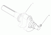 Toro 73471 (518xi) - 518xi Garden Tractor, 2000 (200000001-200999999) Ersatzteile GROUP 1-CRANKSHAFT (MODEL 73471 ONLY)