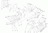 Toro 73570 (520xi) - 520xi Garden Tractor, 2002 (220000001-220999999) Ersatzteile ATTACH-A-MATIC & HITCH ASSEMBLY