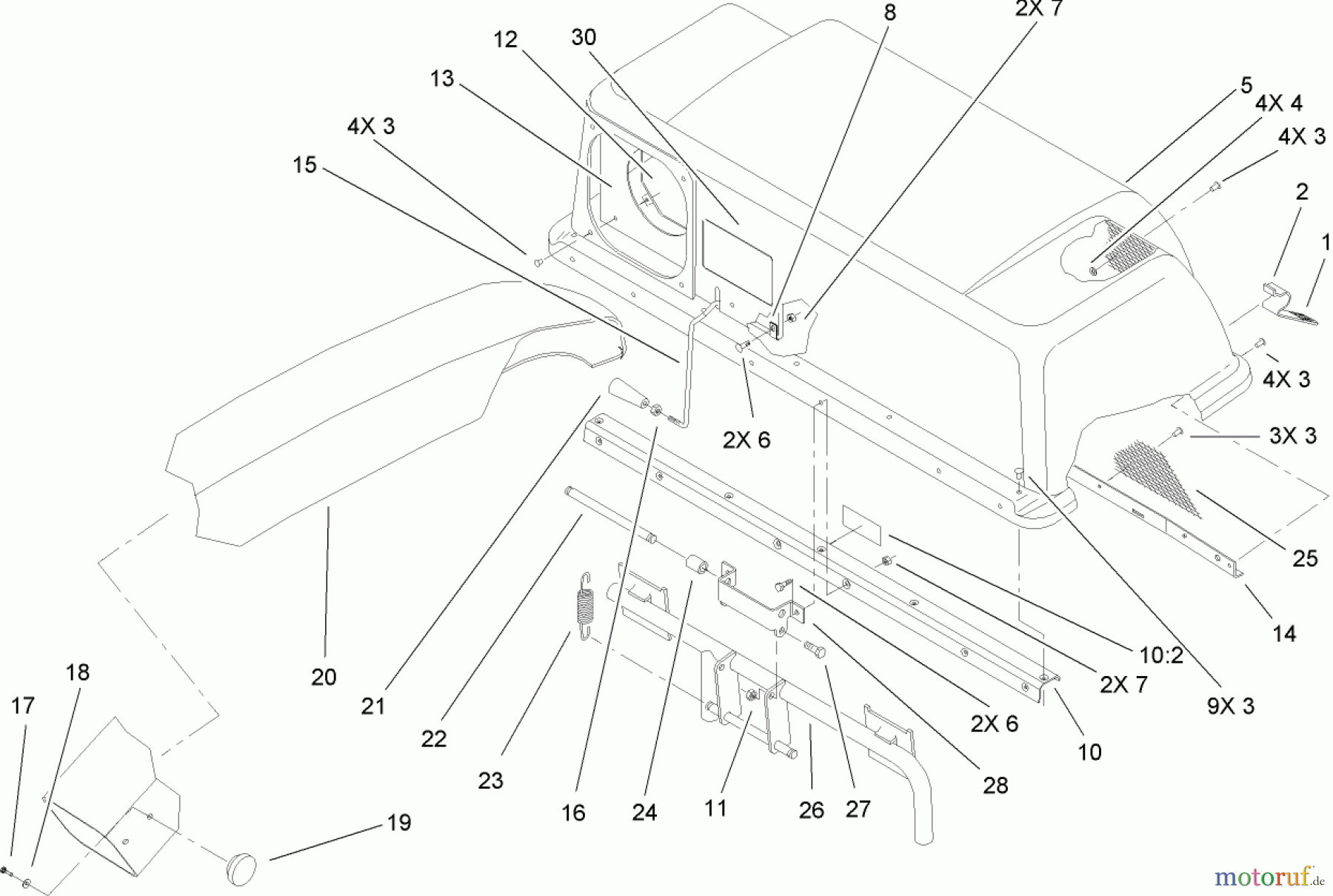  Toro Neu Accessories, Mower 79310 - Toro 48