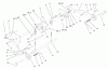 Toro 73570 (520xi) - 520xi Garden Tractor, 2002 (220000001-220999999) Ersatzteile HYDRO LIFT LOWER ASSEMBLY
