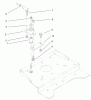 Toro 73570 (520xi) - 520xi Garden Tractor, 2002 (220000001-220999999) Ersatzteile SMART TURN FRONT ASSEMBLY