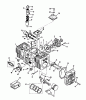 Toro 73501 (520-H) - 520-H Garden Tractor, 1993 (39000001-39999999) Ersatzteile ENGINE CYLINDER BLOCK