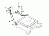 Toro 73501 (520-H) - 520-H Garden Tractor, 1993 (39000001-39999999) Ersatzteile OIL FILL TUBE AND BRACKET