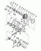 Toro 73501 (520-H) - 520-H Garden Tractor, 1993 (39000001-39999999) Ersatzteile TRANSMISSION ASSEMBLY