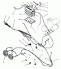 Toro 73501 (520-H) - 520-H Garden Tractor, 1994 (49000001-49999999) Ersatzteile BATTERY & HEADLIGHTS ASSEMBLY