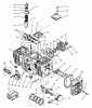 Toro 73501 (520-H) - 520-H Garden Tractor, 1994 (49000001-49999999) Ersatzteile ENGINE CYLINDER BLOCK