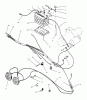 Toro 73501 (520-H) - 520-H Garden Tractor, 1995 (59000412-59002868) Ersatzteile BATTERY & HEADLIGHTS ASSEMBLY