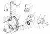 Toro 73501 (520-H) - 520-H Garden Tractor, 1995 (59000412-59002868) Ersatzteile GEARCASE & IGNITION CONTROLS
